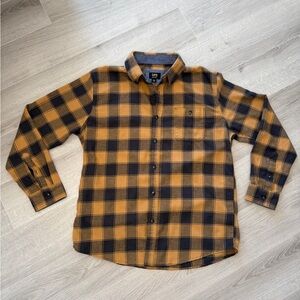 Lee Flannel Button Up Shirt Size Large